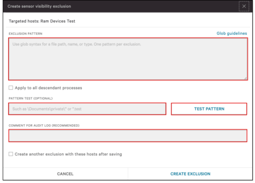 How to set up exceptions for Safetica in CrowdStrike
